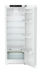 Product image, Perspective: straight open empty, Freestanding fridge with EasyFresh, Casing colour: white, Door colour: white
