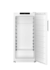 Изображение на продукта, Перспектива: Отпред, отворен, празен, Стандартен фризер за пекарни със статично охлаждане, Цвят на корпуса: бял, Цвят на вратата: бял