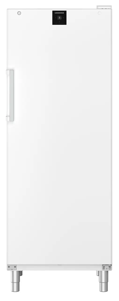 Изображение на продукта, Перспектива: Отпред, затворен, празен, Хладилник с динамично охлаждане, Цвят на корпуса: бял, Цвят на вратата: бял