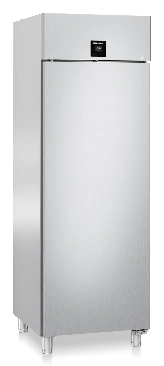 Product image, Perspective: oblique closed empty, Forced-air bakery standard freezer, Casing colour: stainless steel, Door colour: stainless steel