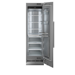 Product image, Perspective: straight open empty, Refrigerator with BioFresh for integrated use, Casing colour: grey