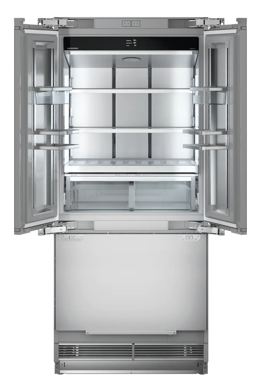 Product image, Perspective: special form, Combined refrigerator-freezer with BioFresh and NoFrost for integrated use