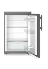 Product image, Perspective: straight open empty, Table top refrigerator, Casing colour: DarkGrey, Door colour: DarkGrey