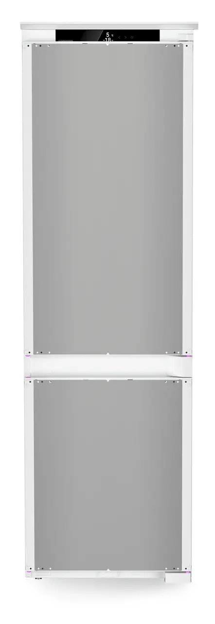 Product image, Perspective: straight closed, Integrable fridge-freezer with EasyFresh and NoFrost