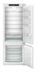 Produkt-Bild, Perspektive: gerade offen leer, Integrierbare Kühl-Gefrierkombination mit EasyFresh und NoFrost
