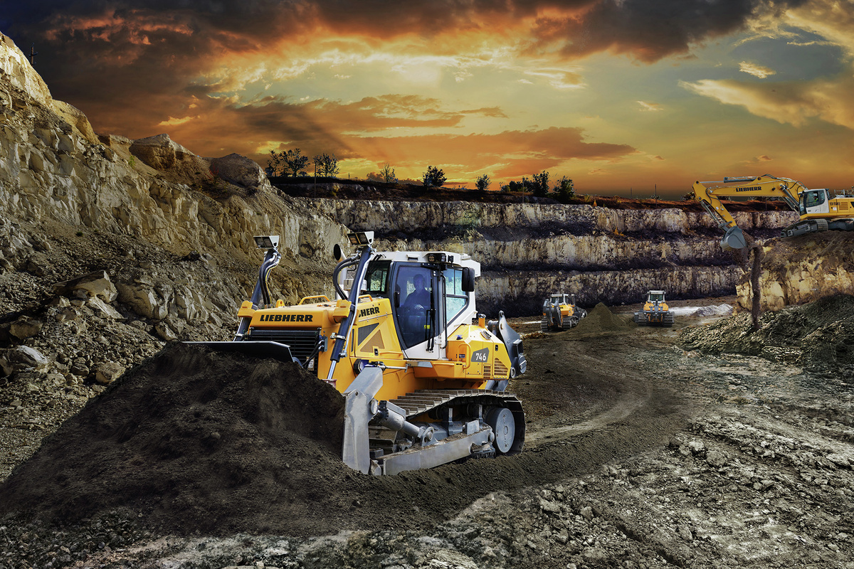 らい PR 746 Litronic Crawler tractors - Liebherr