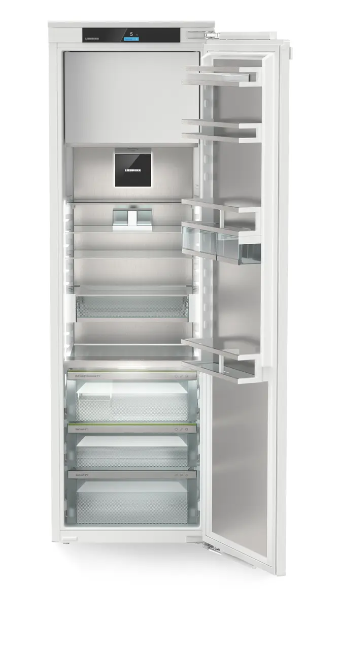 Produkt-Bild, Perspektive: gerade offen leer, Integrierbarer Kühlschrank mit BioFresh Professional
