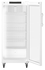 Изображение на продукта, Перспектива: Отпред, отворен, празен, Хладилник за лекарства с конвекционно охлаждане, Цвят на корпуса: бял, Цвят на вратата: бял