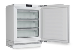 Product image, Perspective: oblique open empty, Freezer suitable for undercounter installation with SmartFrost