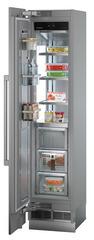 Product image, Perspective: oblique open decorated, Freezer for integrated use with NoFrost