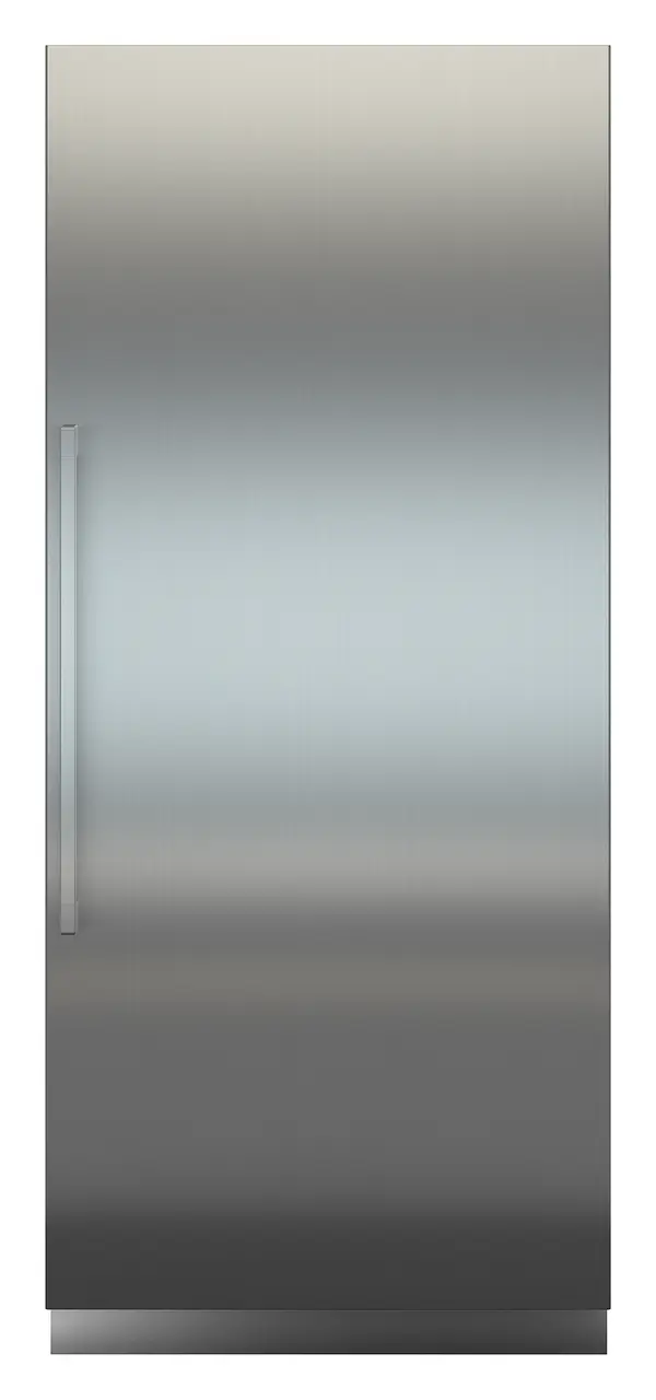 Product image, Perspective: straight closed, Refrigerator with BioFresh for integrated use, Casing colour: grey