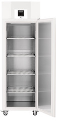 Product image, Perspective: straight open empty, Lab refrigerator with profi electronic controller, Casing colour: white