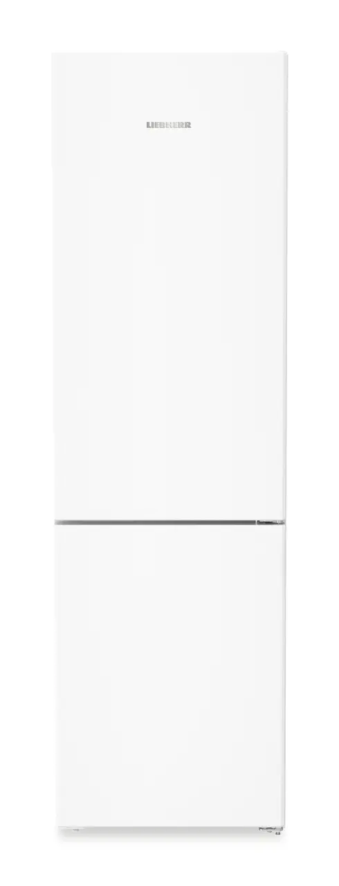 Product image, Perspective: straight closed, Combined fridge-freezers with EasyFresh and NoFrost, Casing colour: white, Door colour: white
