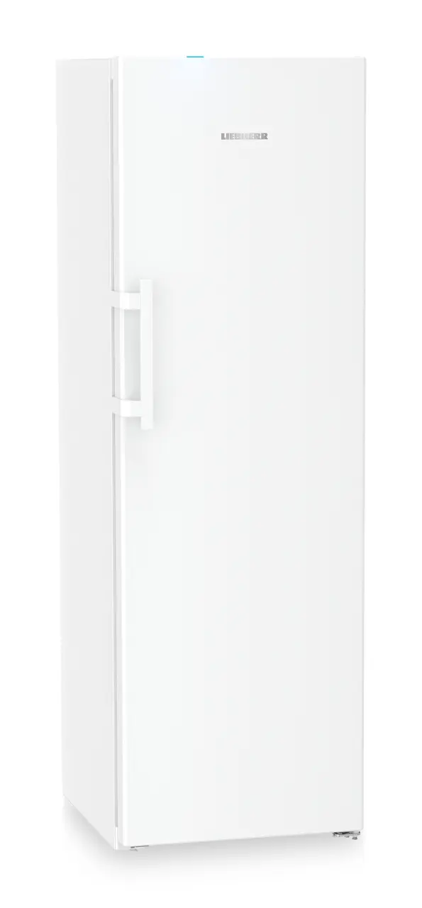 Product image, Perspective: oblique closed, Freestanding freezer with NoFrost and EasyTwist-Ice, Casing colour: white, Door colour: white