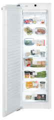 Product image, Perspective: straight open decorated, Freezer for integrated use with NoFrost