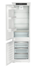 Product image, Perspective: straight open empty, Integrable fridge-freezer with EasyFresh and NoFrost
