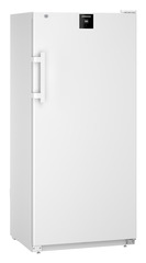 Изображение на продукта, Перспектива: Странично, затворен, празен, Лабораторен фризер със статично охлаждане, Цвят на корпуса: бял, Цвят на вратата: бял