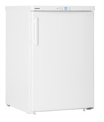 Изображение продукции, Перспектива: Под углом, с закрытой дверцей, Малогабаритная морозильная камера, Цвет корпуса: белый, Цвет дверцы: белый