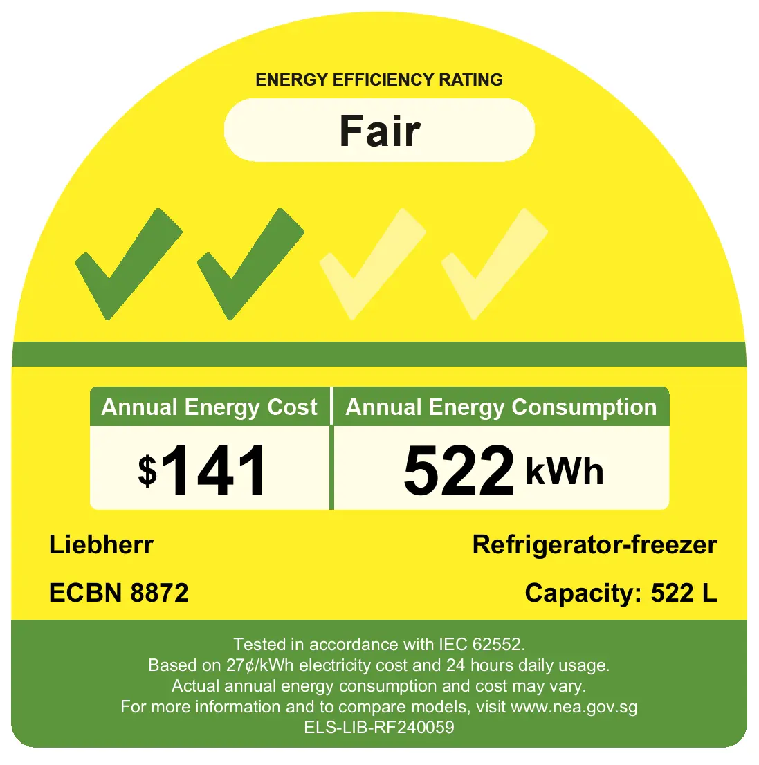 Energy label