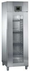 Product image, Perspective: oblique closed, Forced-air refrigerator GN 2/1, Casing colour: stainless steel