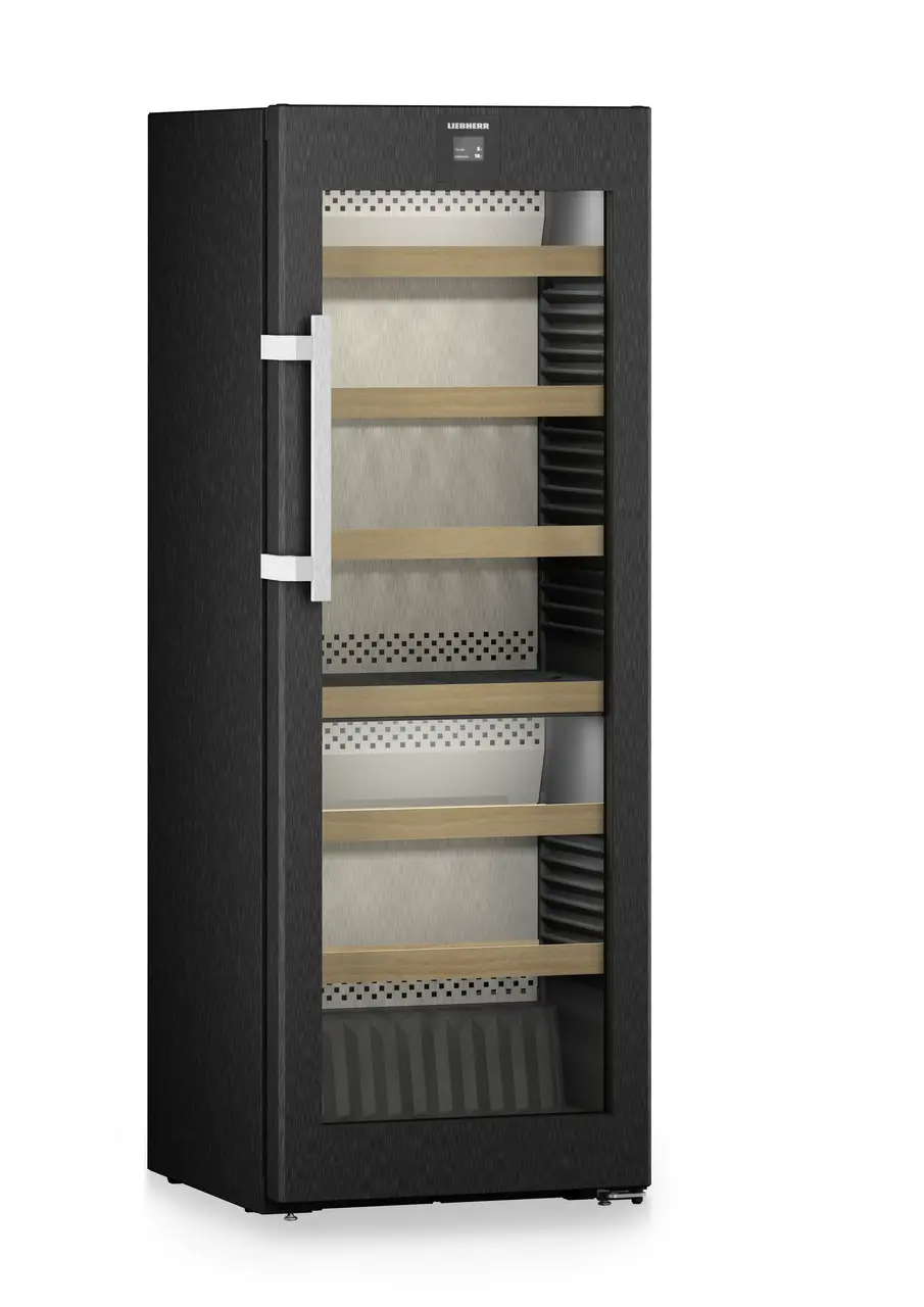 Изображение на продукта, Перспектива: Странично, затворен, празен, Мултитемпературен охладител за вино