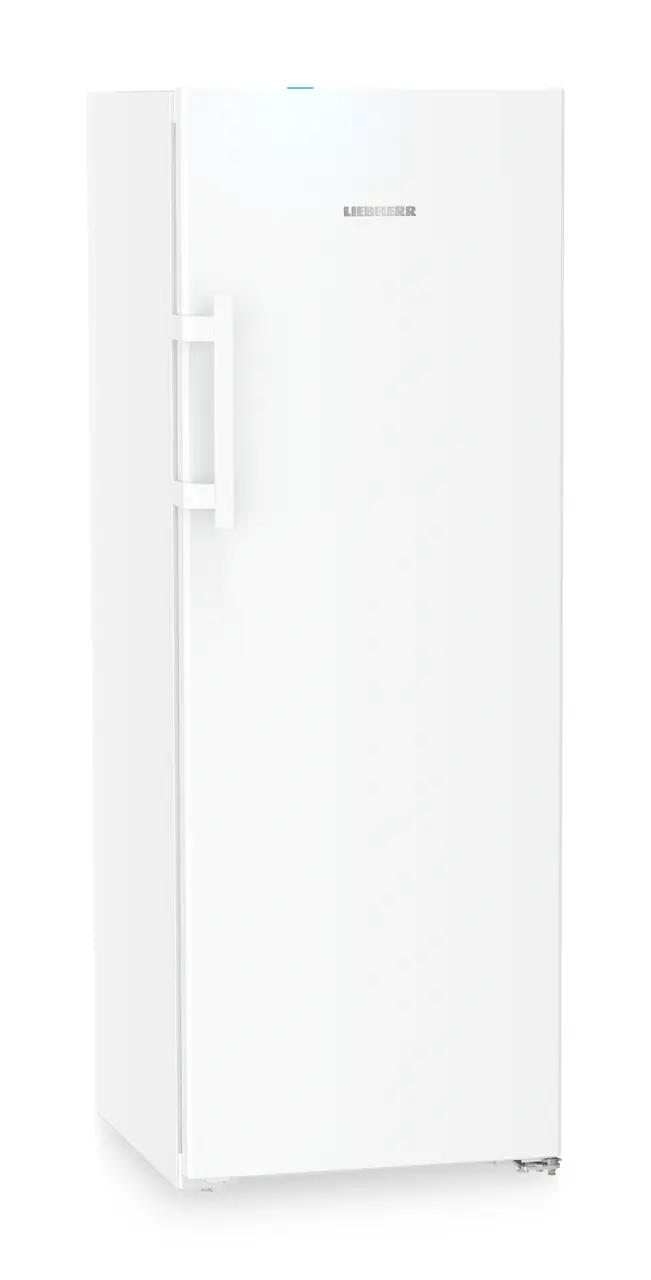 Slika izdelka, Perspektiva: Pod kotom, zaprto, Prostostoječi zamrzovalnik z vrati BluRoX in NoFrost, Barva ohišja: bela, Barva vrat: bela