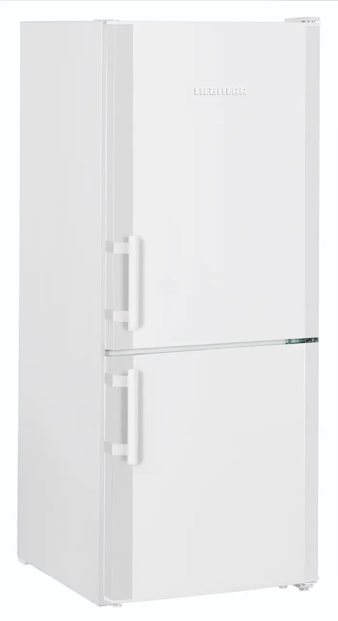 Produkt-Bild, Perspektive: schräg geschlossen, Kühl-Gefrier-Automat mit SmartFrost, Gehäusefarbe: Weiß, Türfarbe: Weiß