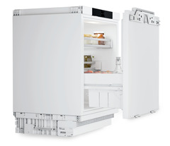 Product image, Perspective: oblique open decorated, Refrigerator suitable for undercounter installation
