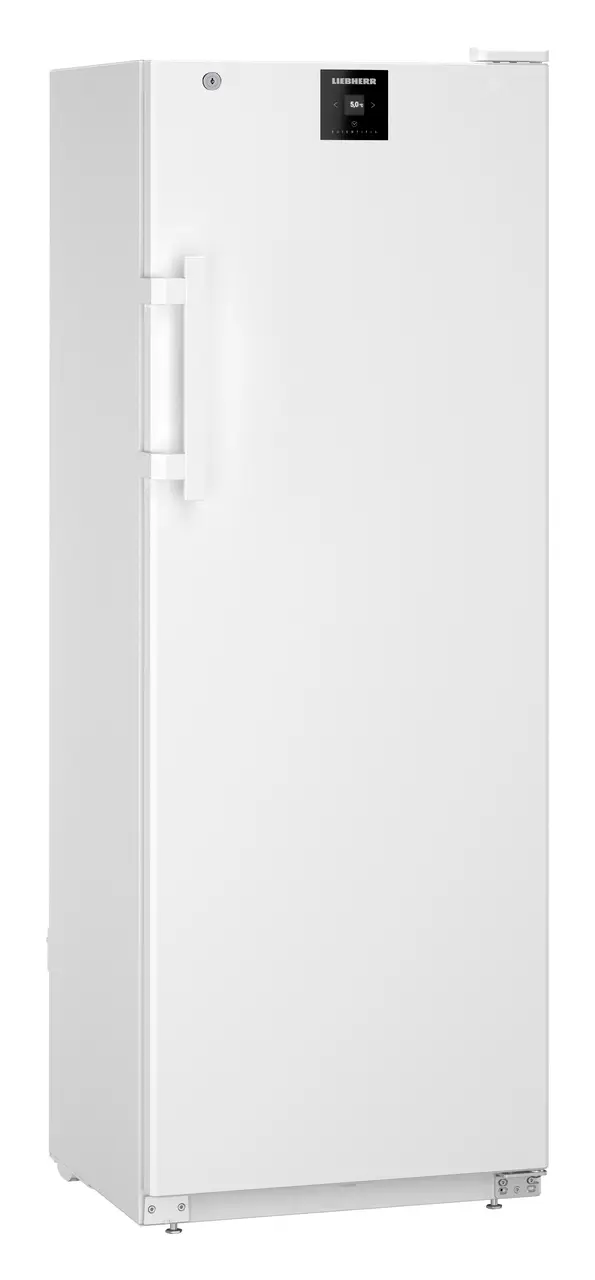 Изображение на продукта, Перспектива: Странично, затворен, празен, Лабораторен хладилник с конвекционно охлаждане, Цвят на корпуса: бял, Цвят на вратата: бял