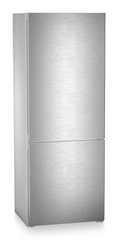 Product image, Perspective: oblique closed, Fridge-freezer with BioFresh Professional and NoFrost, Casing colour: stainless steel, Door colour: stainless steel