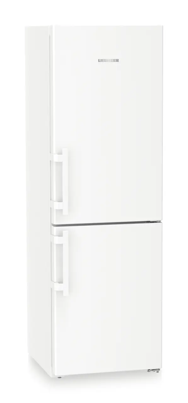 Obrázok produktu, Perspektíva: Šikmo, spotrebič zatvorený, Kombinácia chladničky a mrazničky s EasyFresh a NoFrost, Farba steny: Biely, Farba dverí: Biely