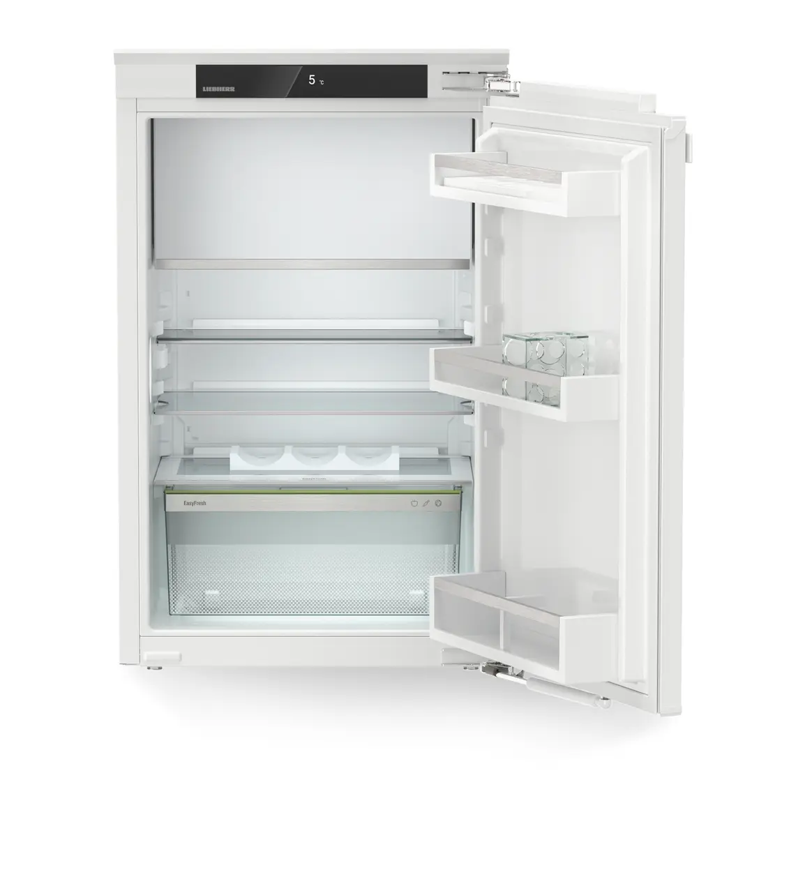 Изображение на продукта, Перспектива: Отпред, отворен, празен, Вграден хладилник с EasyFresh