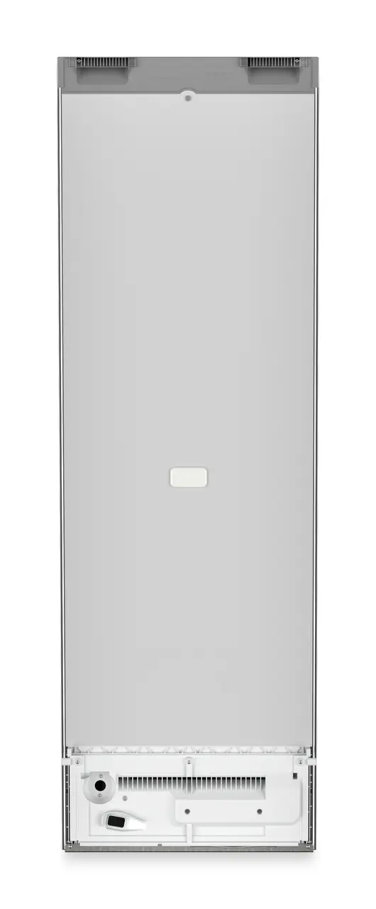 Product image, Perspective: back side, Freestanding freezer with NoFrost and IceTower, Casing colour: stainless steel, Door colour: stainless steel