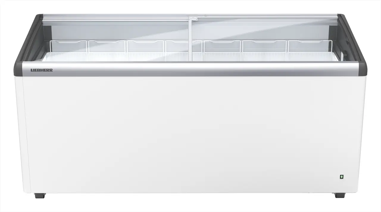Product image, Perspective: straight closed empty, Ice-cream chest freezer, Casing colour: white