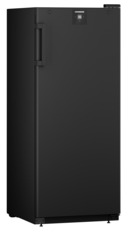 Product image, Perspective: oblique closed decorated, Wine storage cabinet, Casing colour: black, Door colour: black