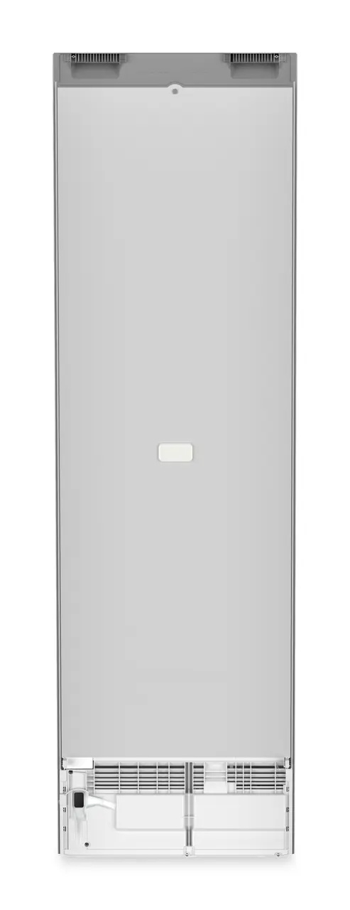 Product image, Perspective: back side, Fridge-freezer with BioFresh and NoFrost, Casing colour: silver, Door colour: stainless steel