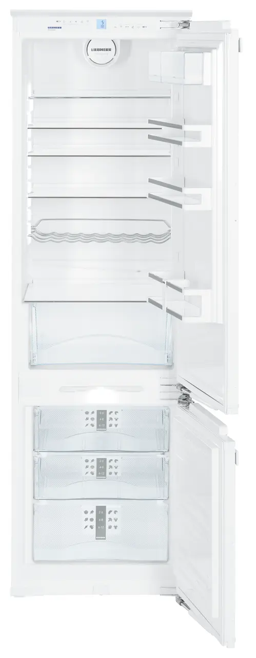 Immagine del prodotto, Prospettiva: Frontale aperto vuoto, Combinazione frigo-congelatore