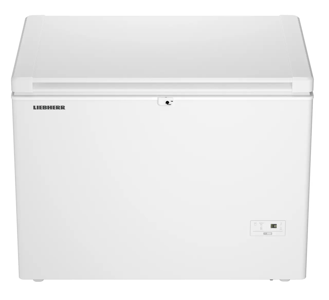 Product image, Perspective: straight closed, Chest freezers, Casing colour: white, Door colour: white