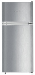 Product image, Perspective: straight closed, Automatic refrigerator-freezer with SmartFrost, Casing colour: silver, Door colour: stainless steel look