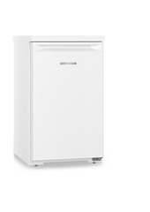 Product image, Perspective: oblique closed empty, Table top refrigerator, Casing colour: white, Door colour: white