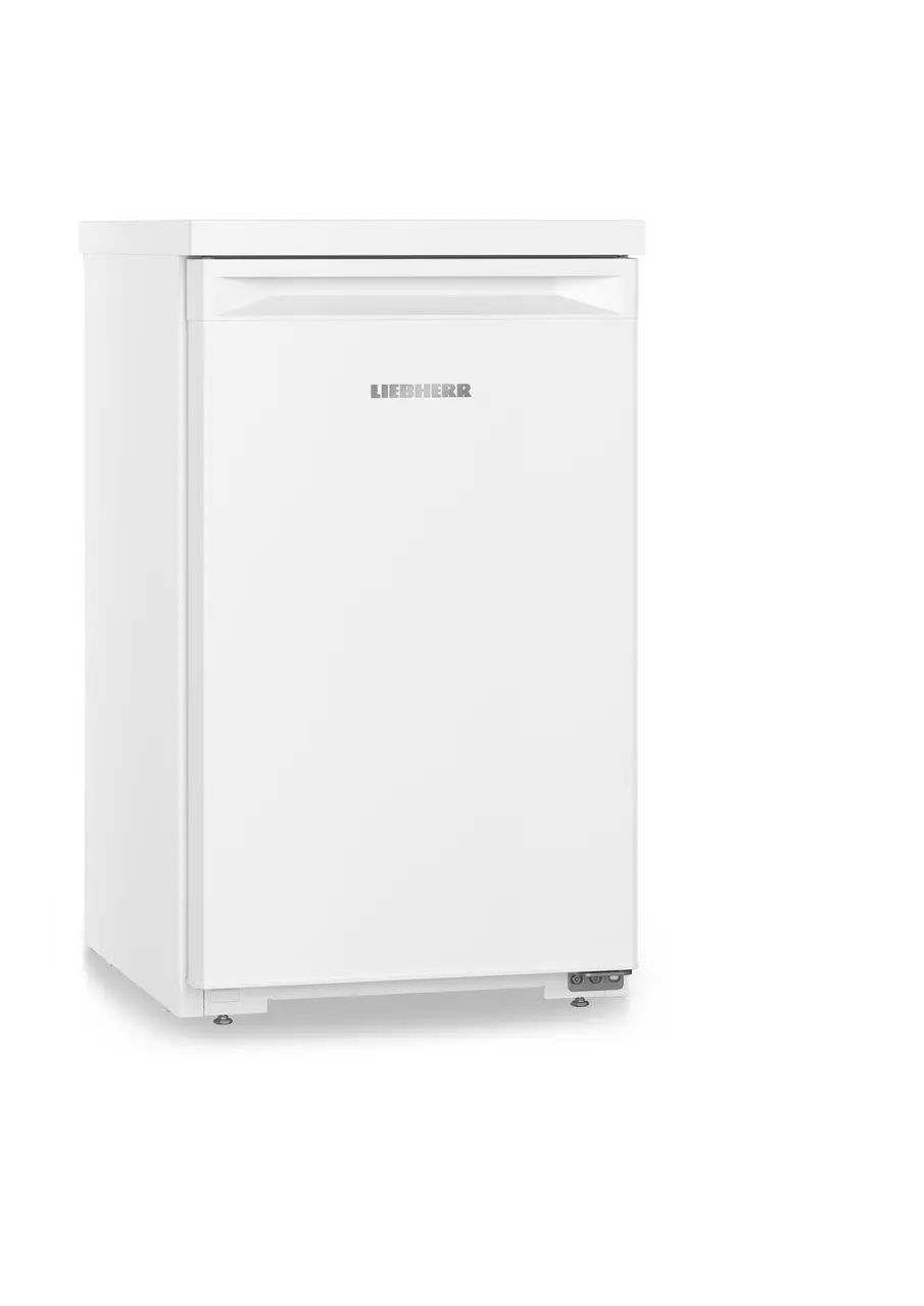 Product image, Perspective: oblique closed empty, Table top refrigerator, Casing colour: white, Door colour: white