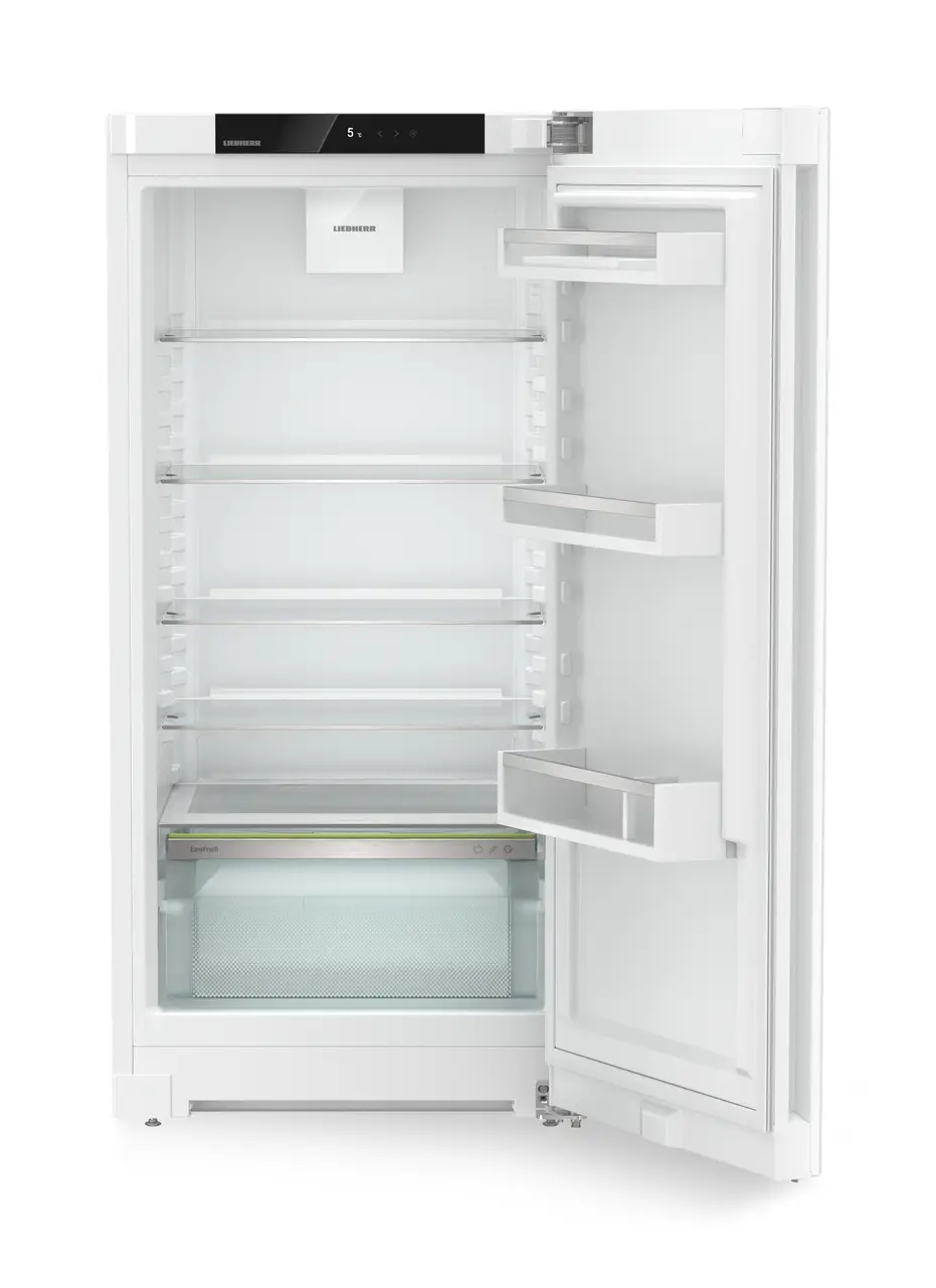 Immagine del prodotto, Prospettiva: Frontale aperto vuoto, Frigorifero autoportante con EasyFresh, Colore della struttura: bianco, Colore della porta: bianco