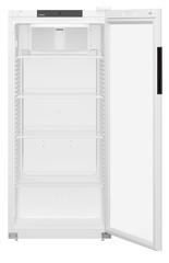 Product image, Perspective: straight open empty, Forced-air refrigerator, Casing colour: white, Door colour: white