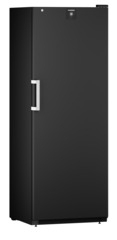 Product image, Perspective: oblique closed decorated, Wine storage cabinet, Casing colour: black, Door colour: black