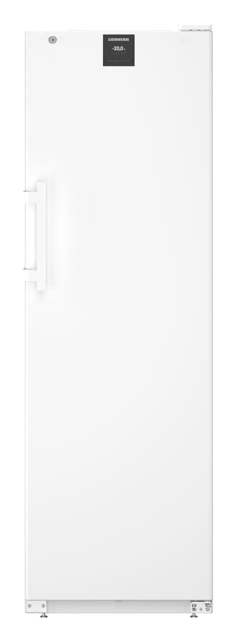 Produkt-Bild, Perspektive: gerade geschlossen leer, Laborgefriergerät mit Umluftkühlung, Gehäusefarbe: Weiß, Türfarbe: Weiß