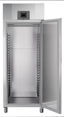 Product image, Perspective: straight open empty, Forced-air bakery standard refrigerator, Casing colour: stainless steel