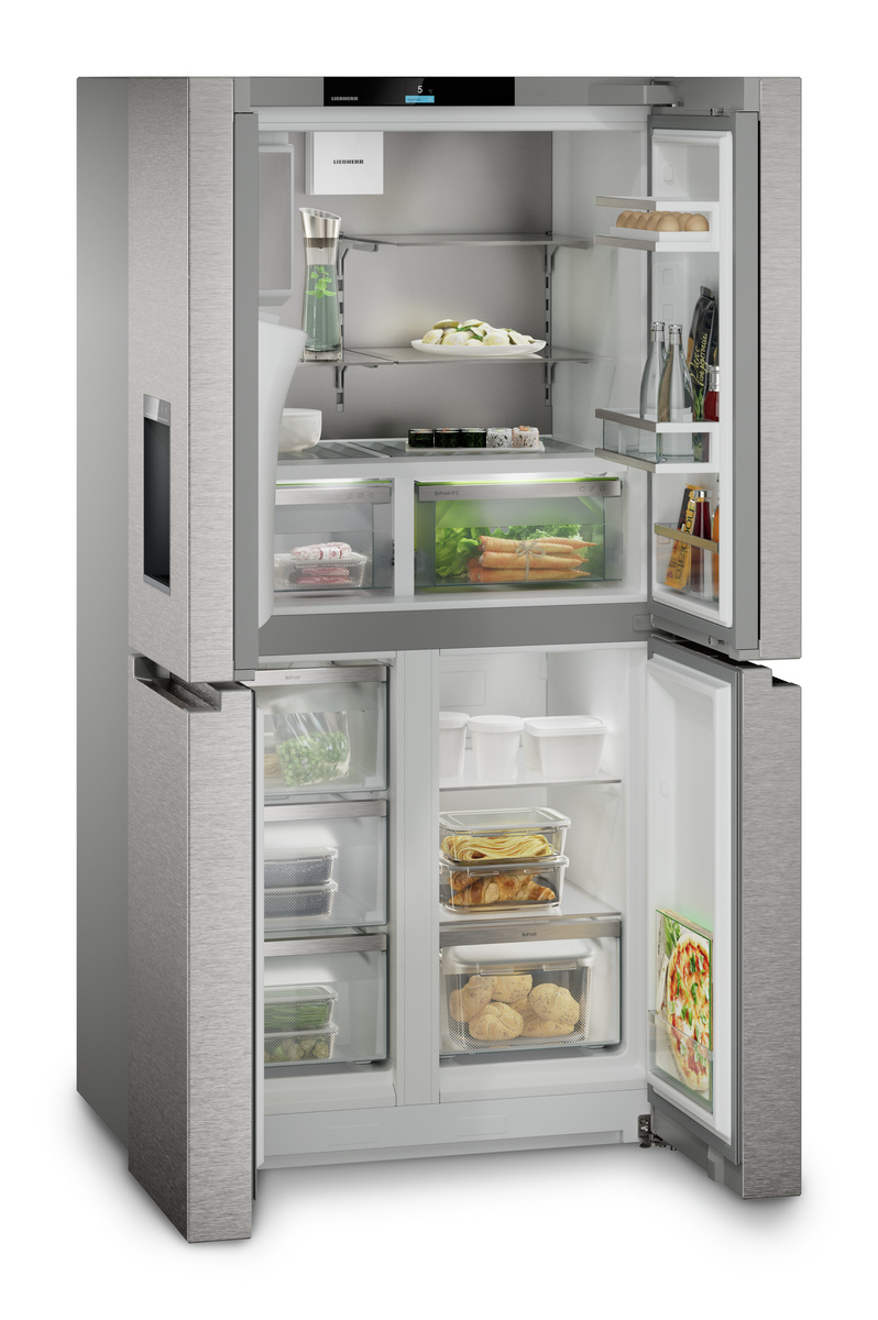 Liebherr MBsddi 9028 Plus - 4-türige French-Door-Kühl-Gefrierkombination mit Wasser- und Eiswürfelspender