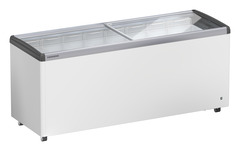 Product image, Perspective: oblique closed, Ice-cream chest freezer, Casing colour: white