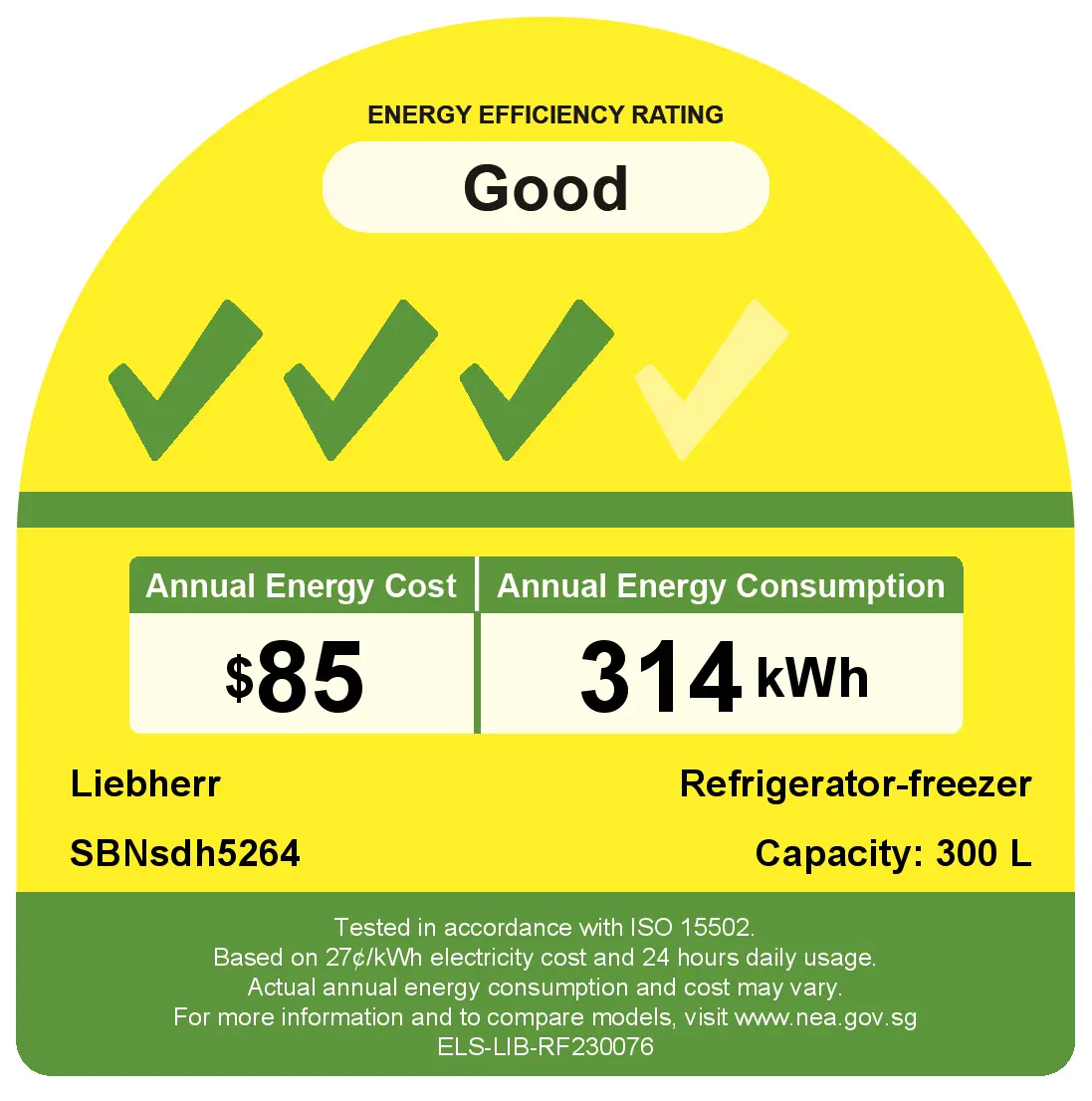 Energy label