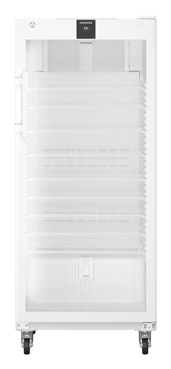 Product image, Perspective: straight closed empty, Laboratory refrigerator with convection cooling, Casing colour: white, Door colour: white